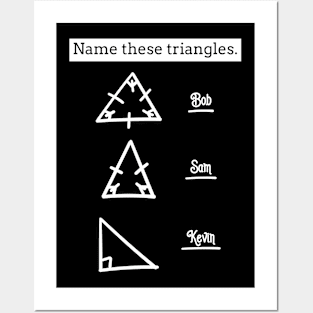 Name these triangles Posters and Art